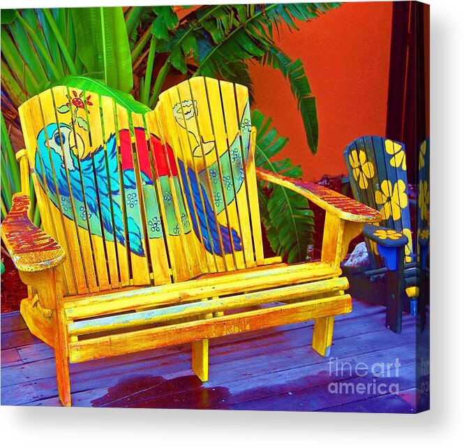 Tropical Acrylic Print featuring the photograph Lost Shaker of Salt 2 by Debbi Granruth