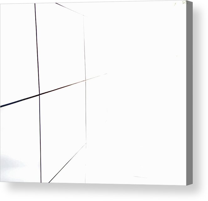 Architecture Acrylic Print featuring the digital art Overexposed by Kathleen Illes