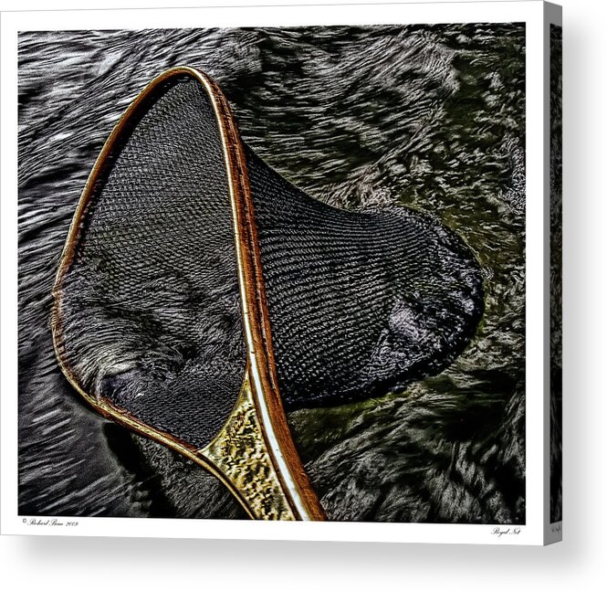 Fishing Acrylic Print featuring the photograph Royal Net by Richard Bean