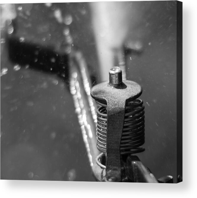 Sprinkler Acrylic Print featuring the photograph Sprinkler by Wade Brooks