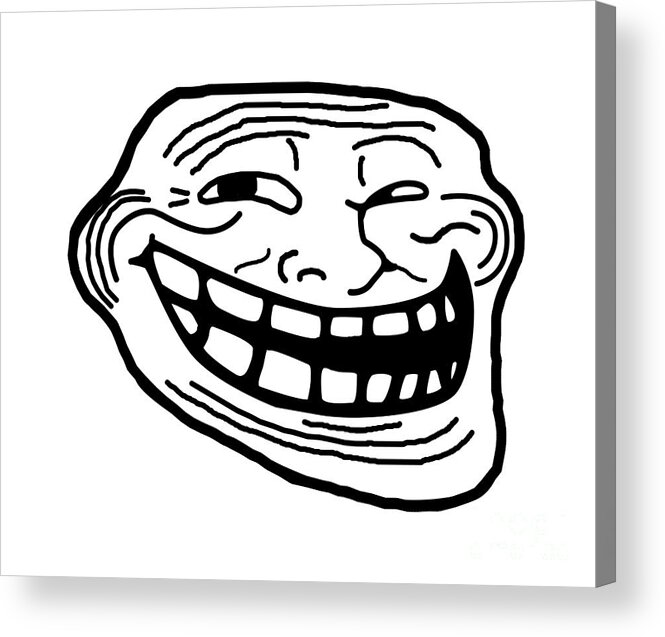 Troll Face Stickers for Sale