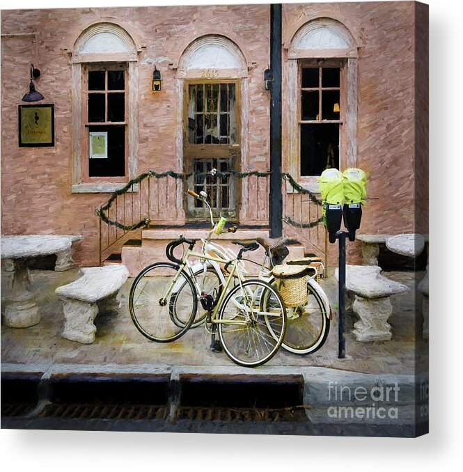 Bicycle Acrylic Print featuring the photograph Victoria's Bicycles by Craig J Satterlee
