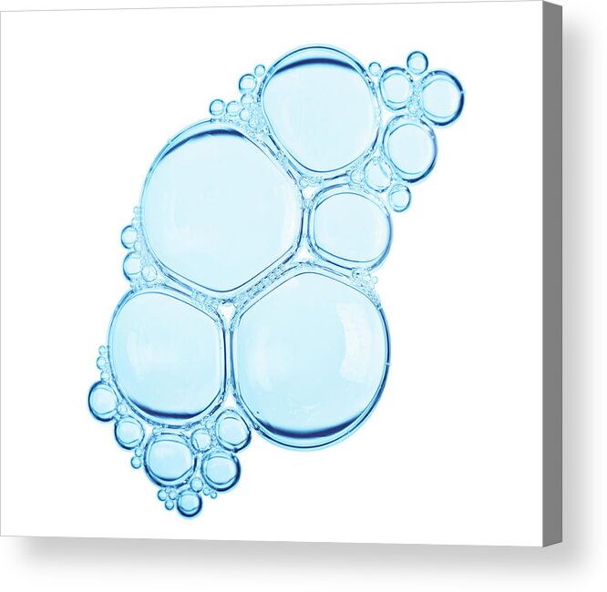Empty Acrylic Print featuring the photograph Bubbles With Clipping Path #1 by Justhappy