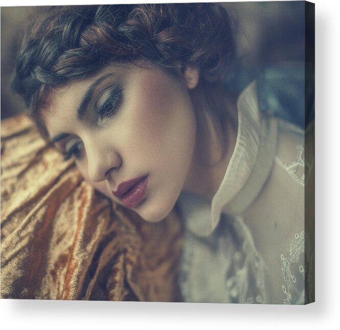 Woman Acrylic Print featuring the photograph Joanna #3 by Magdalena Russocka