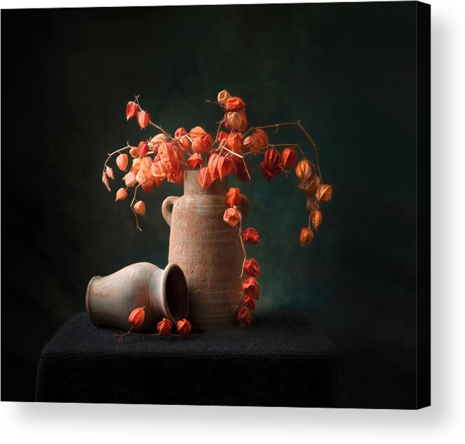 Chinese Acrylic Print featuring the photograph Color Of Autumn by Catherine W.
