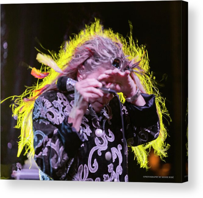 Missing Persons Acrylic Print featuring the photograph Dale Bozzio 6 by Denise Dube