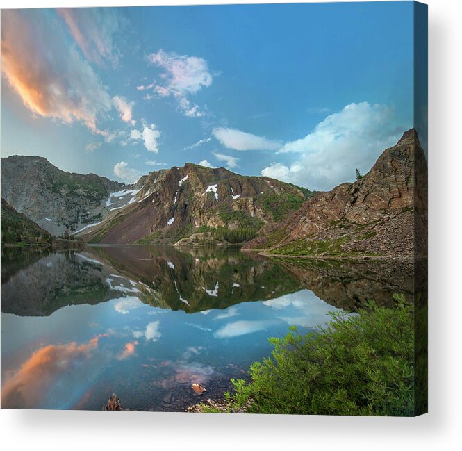 00574875 Acrylic Print featuring the photograph Dana Plateau From Ellery Lake, Inyo by Tim Fitzharris