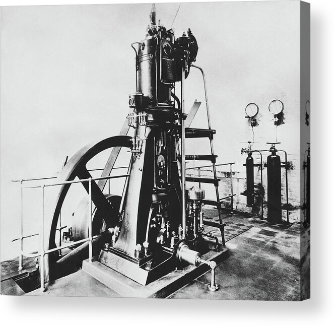 People Acrylic Print featuring the photograph Diesel Power by Hulton Archive