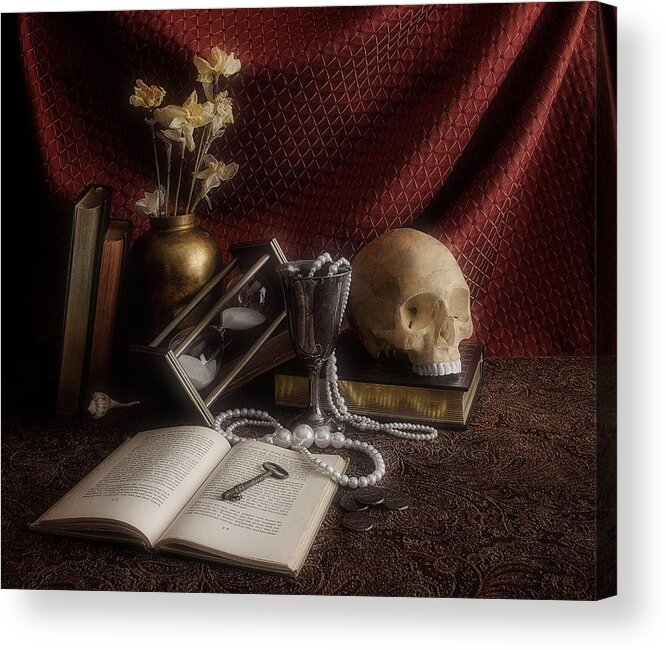 Death Acrylic Print featuring the photograph Memento Mori 2 by Mark Fuller