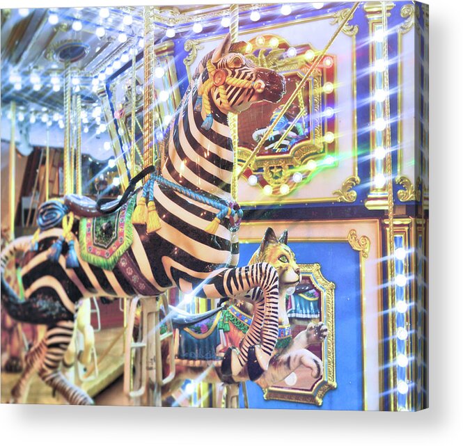 Nevada Acrylic Print featuring the photograph Striped Steed by Dressage Design