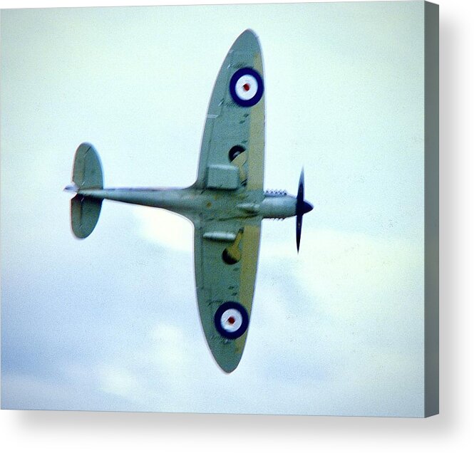 Spitfire Acrylic Print featuring the photograph Spitfire EB-Z by Gordon James