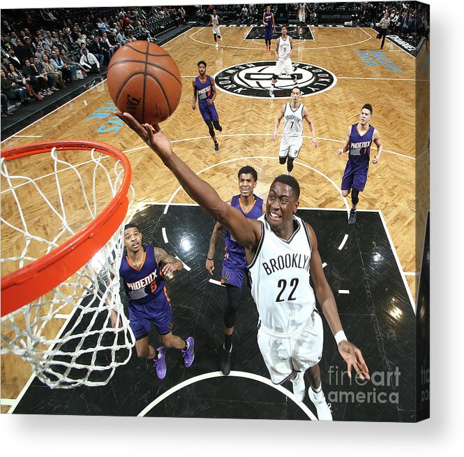 Nba Pro Basketball Acrylic Print featuring the photograph Caris Levert by Nathaniel S. Butler