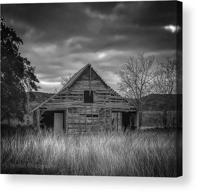 Abandoned Acrylic Print featuring the photograph Abandoned by Pam Rendall