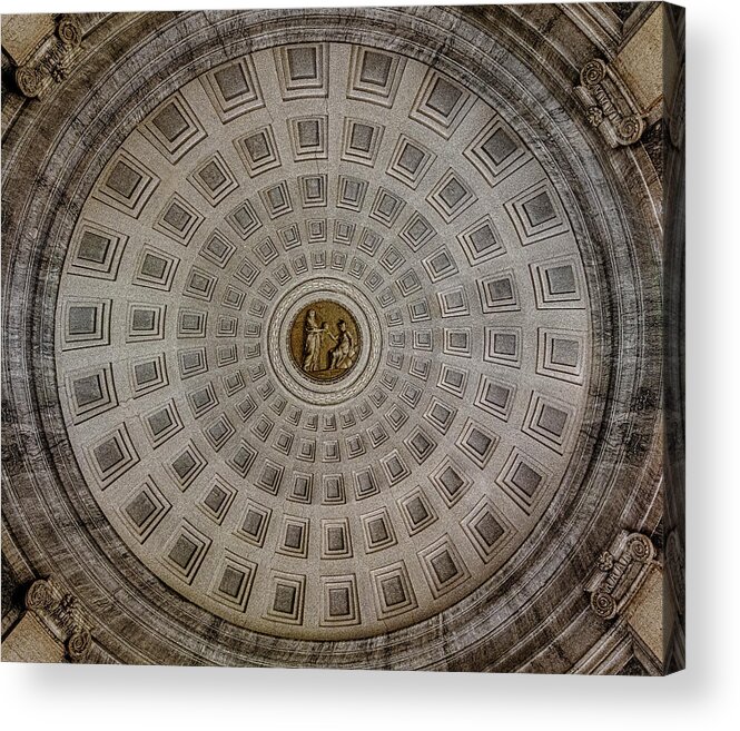 Ceiling Acrylic Print featuring the photograph Architectural Majesty by David Downs
