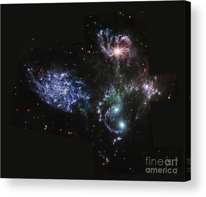 Active Acrylic Print featuring the photograph C056/2351 by Science Photo Library