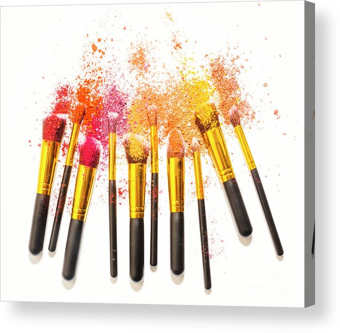 Colorful Acrylic Print featuring the photograph Colourful complexions by Jorgo Photography
