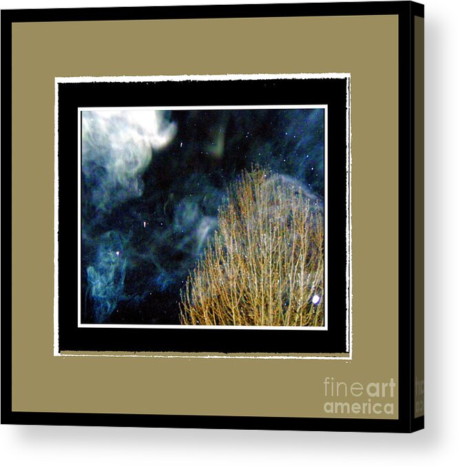  Acrylic Print featuring the photograph Frosty Night by Shirley Moravec