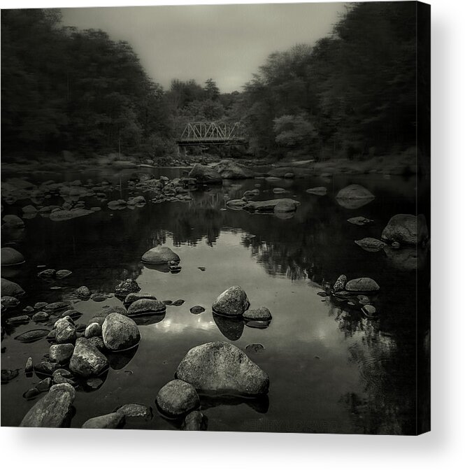 Bridge Acrylic Print featuring the photograph Silent Structure by Jerry LoFaro