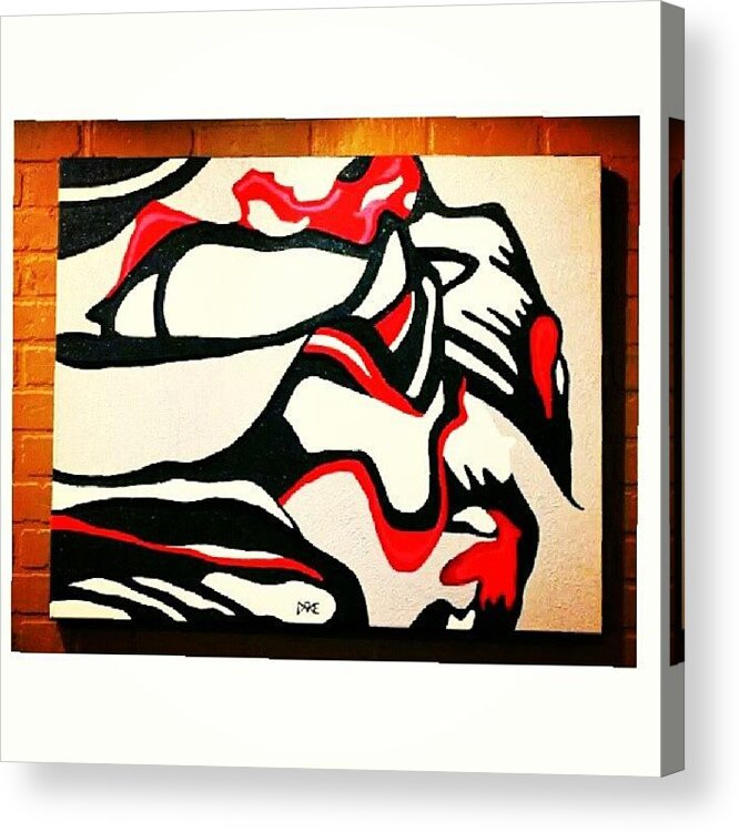 Artfairnyc Acrylic Print featuring the photograph Abstract Artist : Dike #artisticon #1 by Dike Artisticon