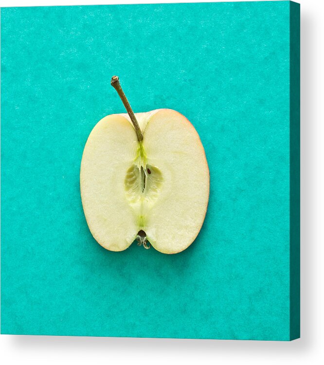 Apple Acrylic Print featuring the photograph Apple #1 by Tom Gowanlock
