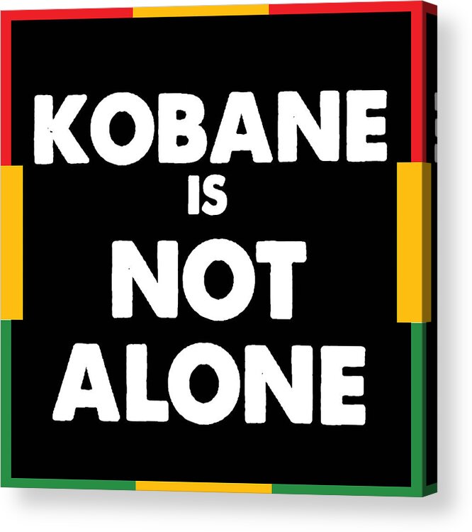 Kobane Acrylic Print featuring the painting Kobane #2 by MotionAge Designs