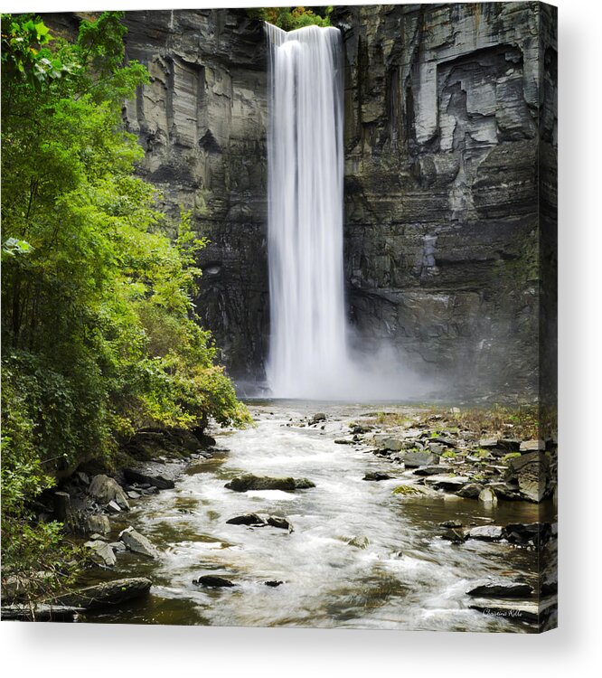 Taughannock Falls Acrylic Print featuring the photograph Taughannock Falls State Park by Christina Rollo