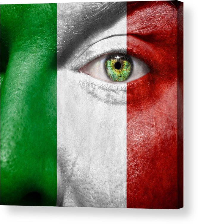 Art Acrylic Print featuring the photograph Go Italy #2 by Semmick Photo