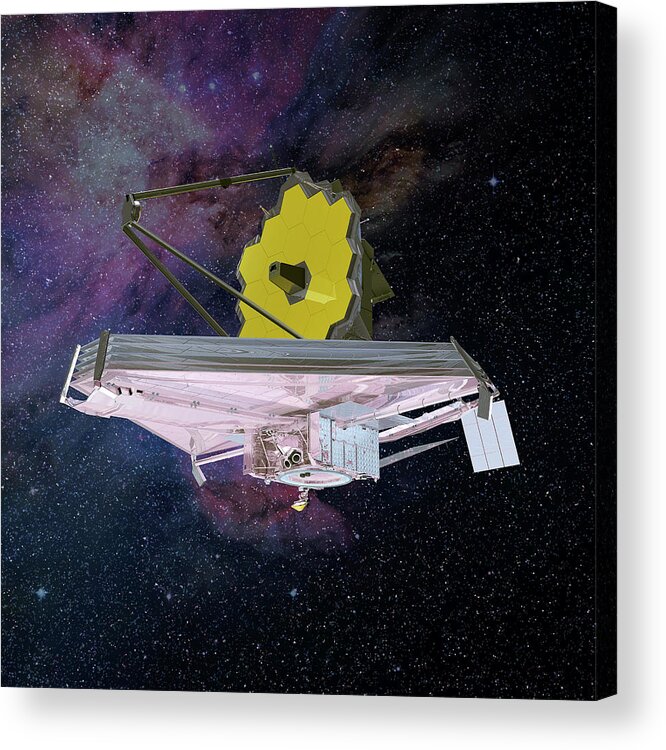 James Webb Space Telescope Acrylic Print featuring the photograph James Webb Space Telescope by Nasa