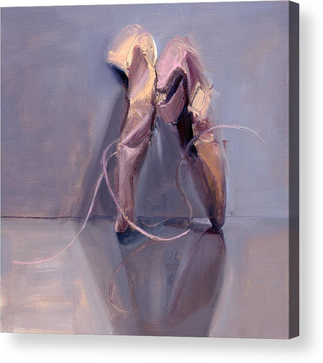 Ballet Acrylic Print featuring the painting Untitled #10 by Chris N Rohrbach