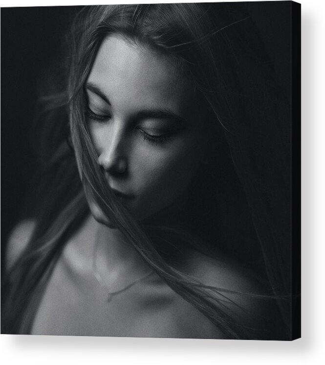 Portrait Acrylic Print featuring the photograph ... #3 by Zachar Rise