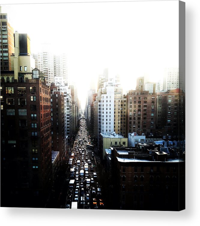 Urban Acrylic Print featuring the photograph Manhattan #12 by Natasha Marco