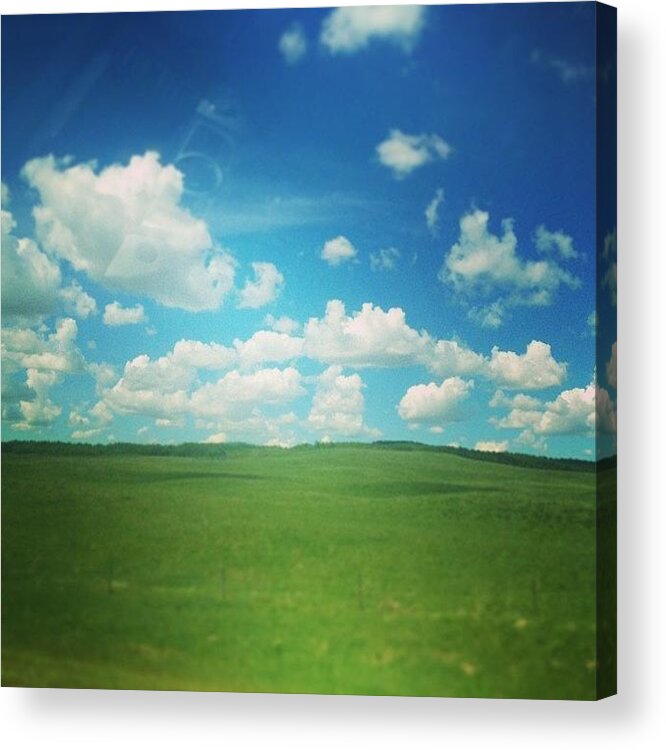 Home Acrylic Print featuring the photograph Alberta: Big Sky Country. #ilovealberta by Pemry Chobaniuk