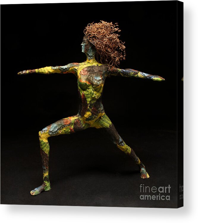 Art Acrylic Print featuring the sculpture Alight by Adam Long