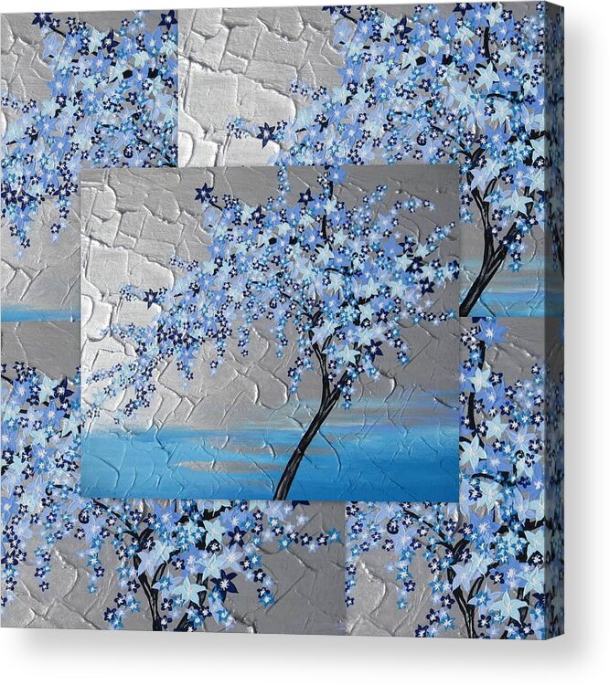 Blue Blossom Art Print