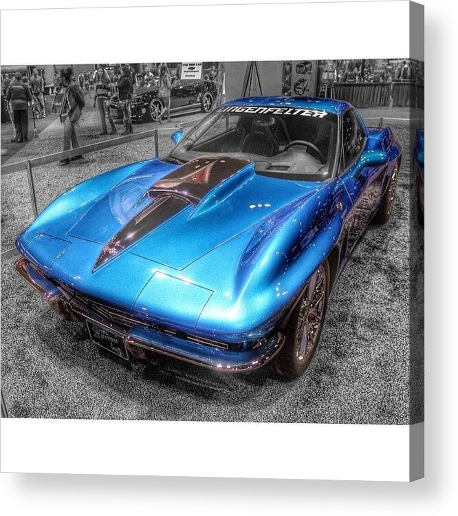 Chicagoautoshow Acrylic Print featuring the photograph #chicagoautoshow #chicagoautoshow2014 by James Roach