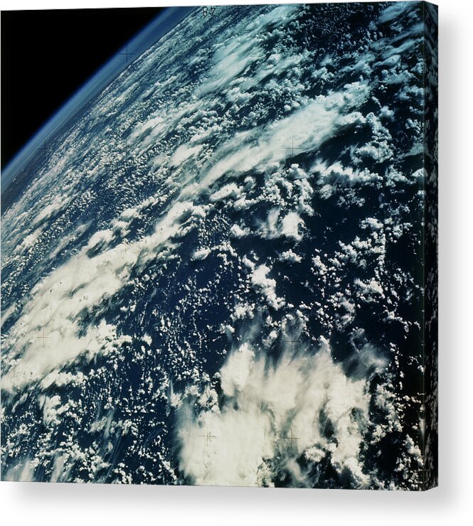 Amazon Basin Acrylic Print featuring the photograph Clouds Over Amazon Basin In Wet Season by Nasa/science Photo Library