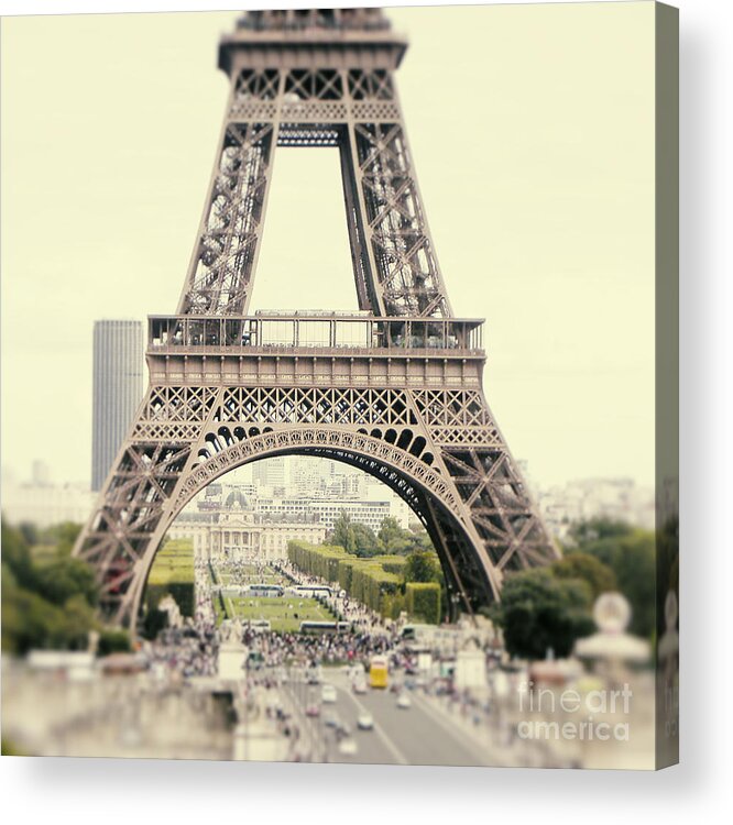 Photography Acrylic Print featuring the photograph Eiffel Tower by Ivy Ho