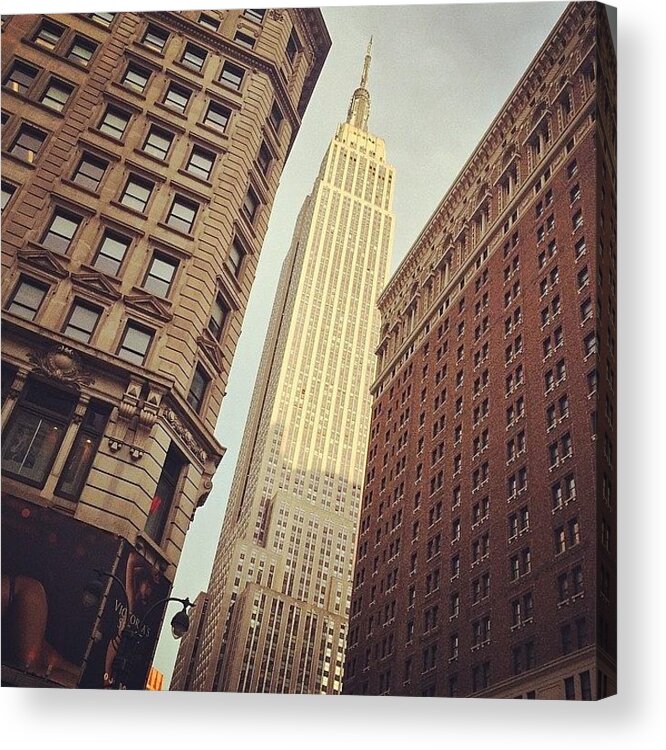  Acrylic Print featuring the photograph Empire State by Randy Lemoine