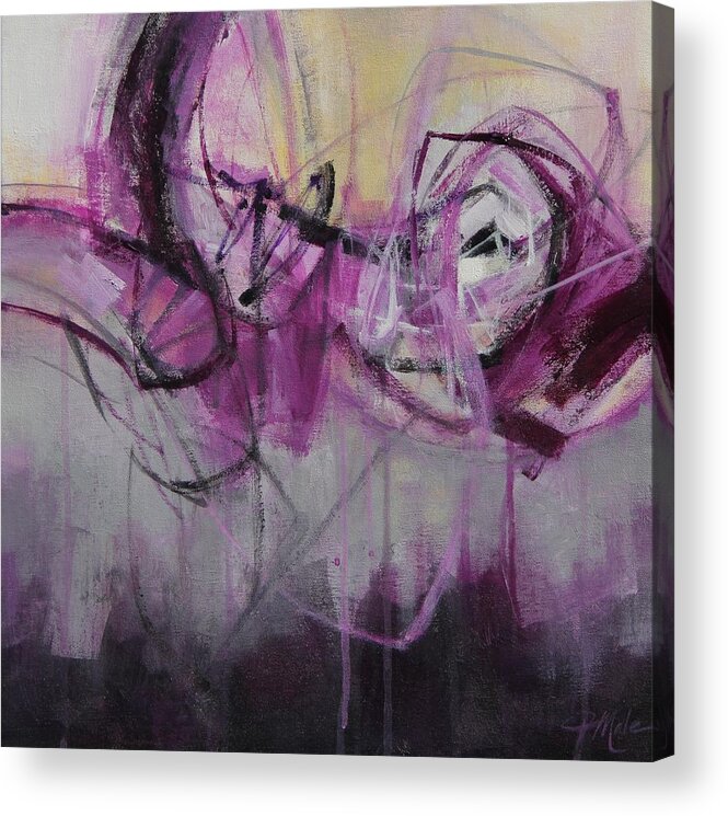 Enigma Acrylic Print featuring the painting Enigma by Tracy Male