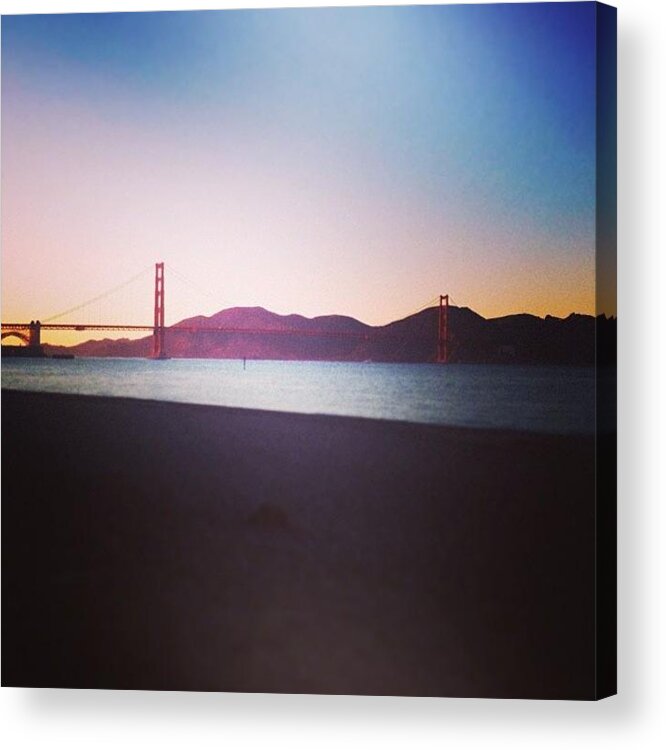  Acrylic Print featuring the photograph Fall Sunset by Meredith Leah