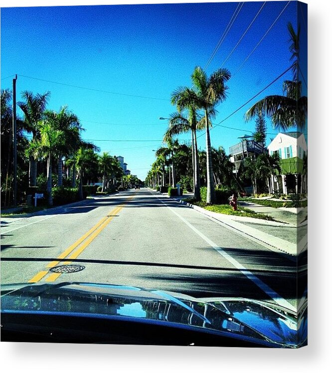 Dodge Acrylic Print featuring the photograph Florida Drive by Jonathan Keane