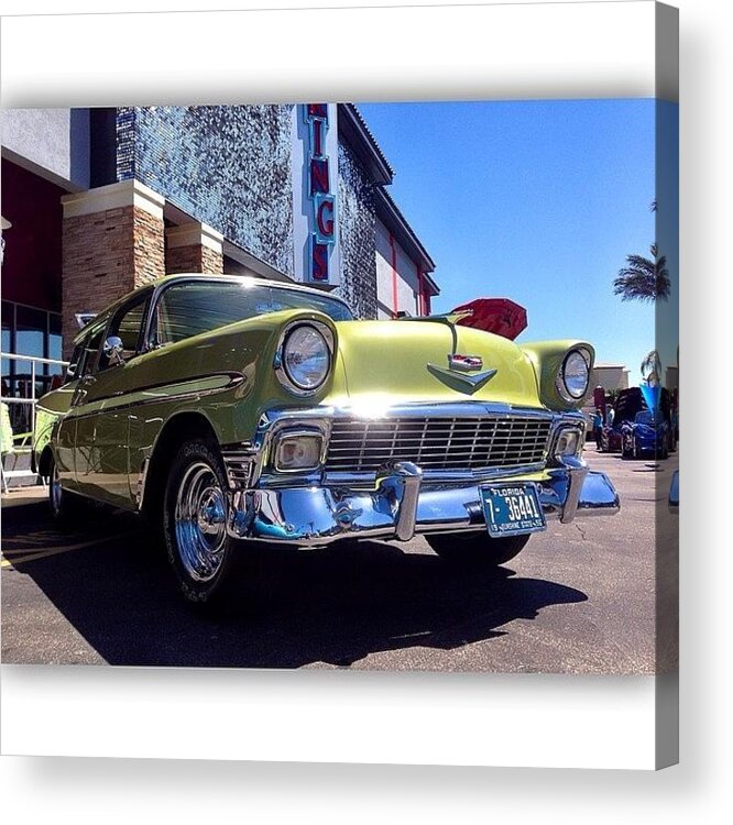  Acrylic Print featuring the photograph Found Me A Car Show Today! Pleasant by Khaled Ibrahim