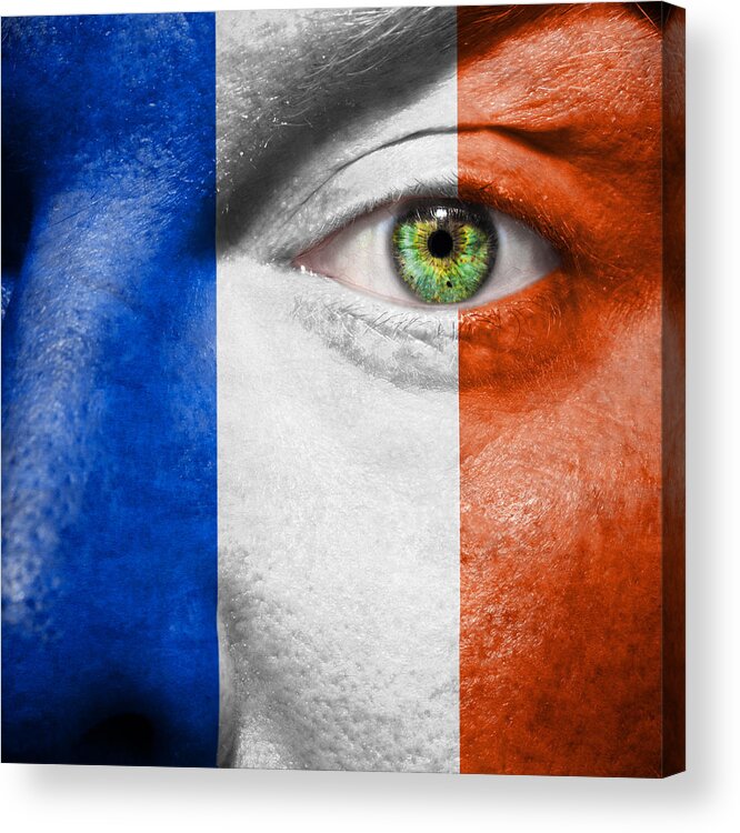 Art Acrylic Print featuring the photograph Go France #1 by Semmick Photo