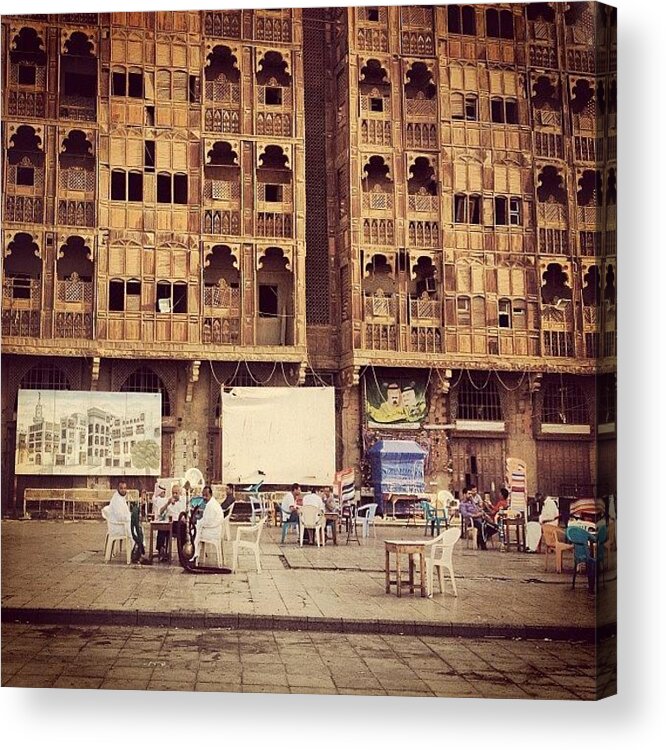 Urban Acrylic Print featuring the photograph #friends #skins #architecture #urban by Wtd Magazine