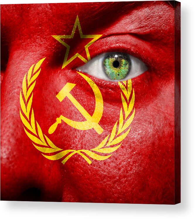 Art Acrylic Print featuring the photograph Go USSR by Semmick Photo