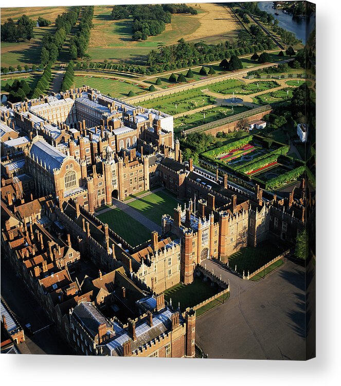 Hampton Court Palace Acrylic Print featuring the photograph Hampton Court Palace by Skyscan/science Photo Library