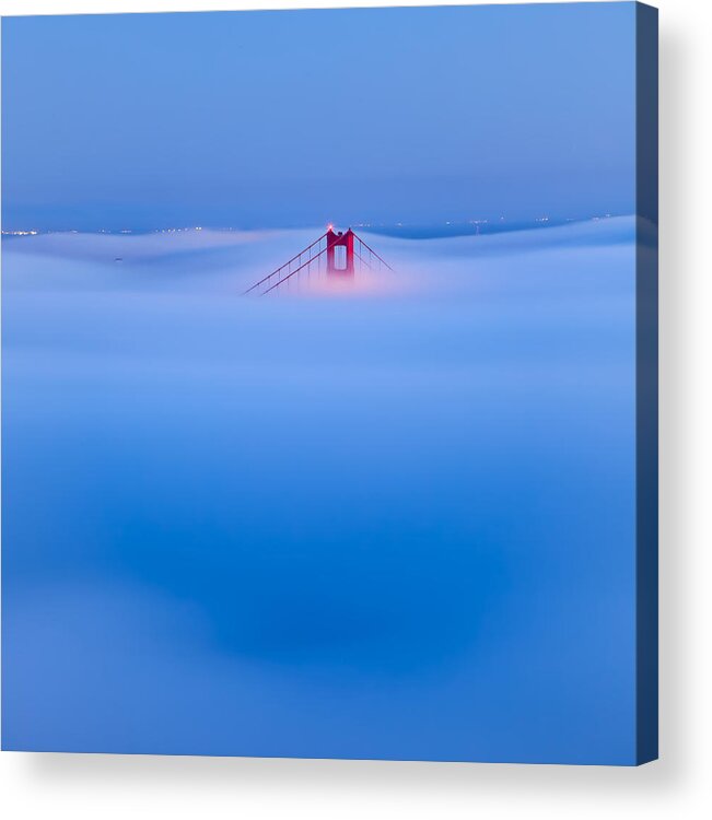 City Acrylic Print featuring the photograph Heavenly Gate by Jonathan Nguyen