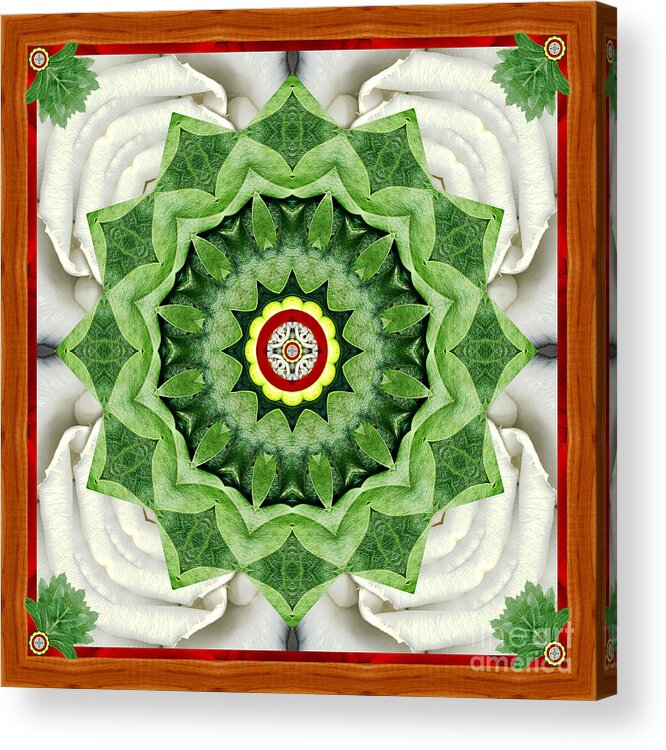 Mandalas Acrylic Print featuring the photograph Holy Days by Bell And Todd