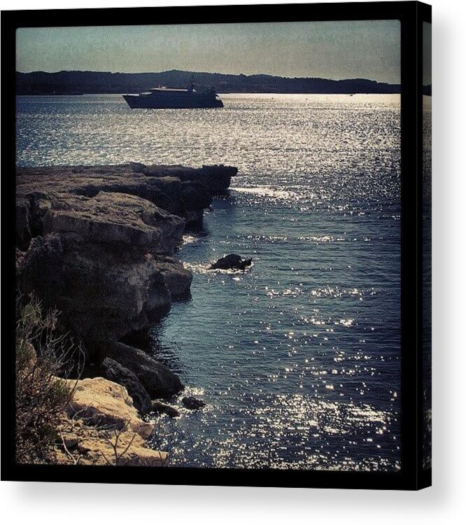 Nature Acrylic Print featuring the photograph Ibiza Chill Out by Marian Farkas