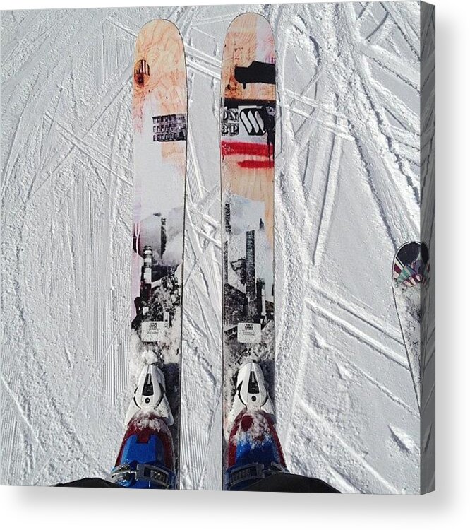 Newschoolers Acrylic Print featuring the photograph Im Demo'ing On3p Jefferys For The Day by Connor Wyckoff